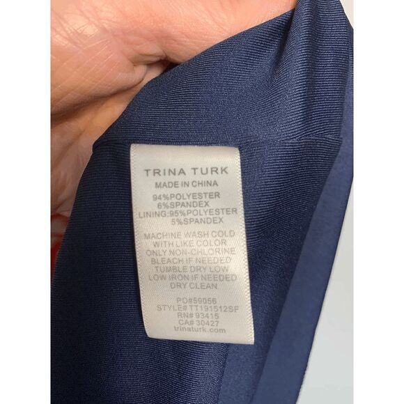 Trina Turk Floral Halter Midi Dress - Picture 5 of 5